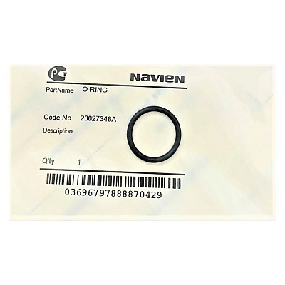 Кольцо уплотнительное Navien 20027348А, товар из каталога Запчасти для газовых котлов - компания Вест