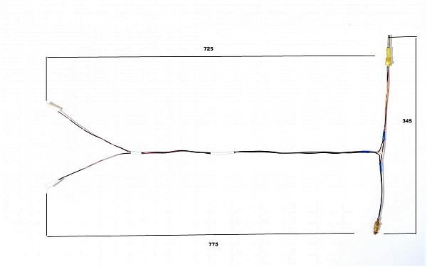 Термопара ВПГ Астра 2-х проводная, товар из каталога Запчасти для газовых колонок - компания Вест картинка 2