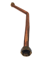 Труба d18 теплообменник-гидравлическая группа Immergas Mini Nike 28 Special 1.022407, товар из каталога Запчасти для газовых котлов - компания Вест картинка 2