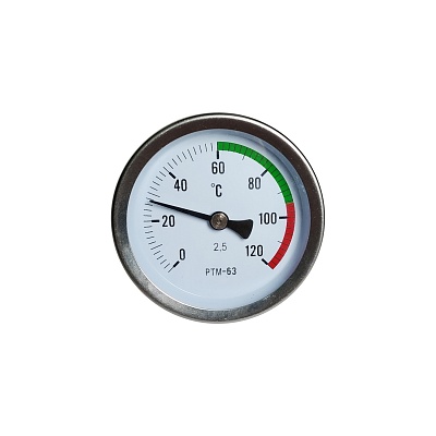 Термометр РТМ-63/55 d63 мм, товар из каталога Запчасти для газовых котлов - компания Вест