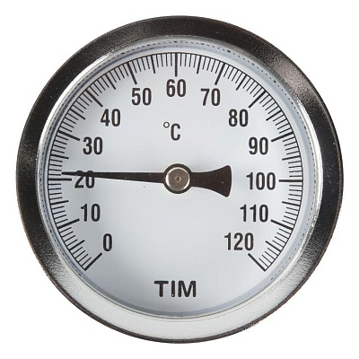 Термометр накладной с пружиной TIM Y-63A-120, товар из каталога Запчасти для газовых котлов - компания Вест