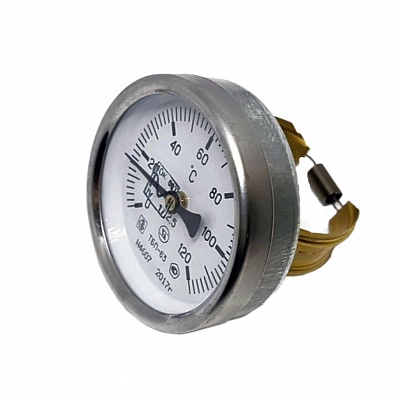 Термометр БТ-30 d63мм скоба, товар из каталога Запчасти для газовых котлов - компания Вест