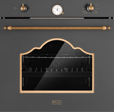 Электрический духовой шкаф RICCI REO-606BL, товар из каталога Электрические духовые шкафы - компания Вест