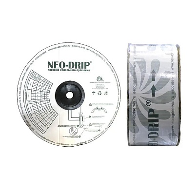 Лента капельная D16 10см 1.6л/час 2500м Neo-Drip, товар из каталога Капельный полив - компания Вест картинка 2