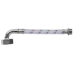 Соединительный шланг для воды НЕЙЛОН ГИГАНТ 1/2"-1" штуцер/гайка 0,3 угол для насосной станции