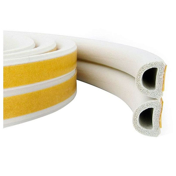 Уплотнитель самоклеящийся белый D50м*2, товар из раздела Лента - компания Вест картинка 2
