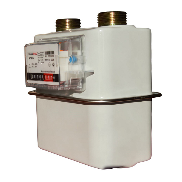 Счетчик газа NPM G-4 Северус левый, товар из каталога Счетчики газа - компания Вест картинка 2