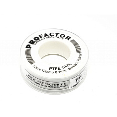 Лента фум ProFactor 12мм*0,1мм*12м для воды - компания Вест