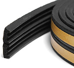 Уплотнитель самоклеящийся чёрный E75м*2, товар из раздела Лента - компания Вест картинка 2