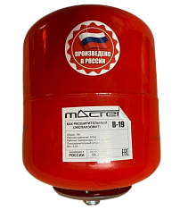 Расширительный бак 19л 1" Мастер - компания Вест