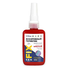 Анаэробный герметик 50мл.красный Sanfix - компания Вест