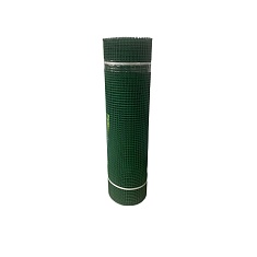 Сетка пластиковая зелёная 15х15мм 1мх20м 898093 - компания Вест