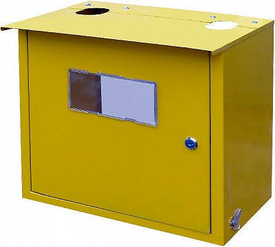 Шкаф для счетчика газа ШС-10 G-10 250мм с дверцей, товар из каталога Шкафы для счетчиков газа - компания Вест картинка 2