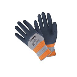 Перчатки FIBERON Монтажник СОФТ ПЛЮС PR-ML131 10/XL, полиэстер, вспененное латексное покрытие