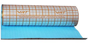 Подложка д/тепл.пола ПЛР 3мм(30м2(1,2х25м)VRT