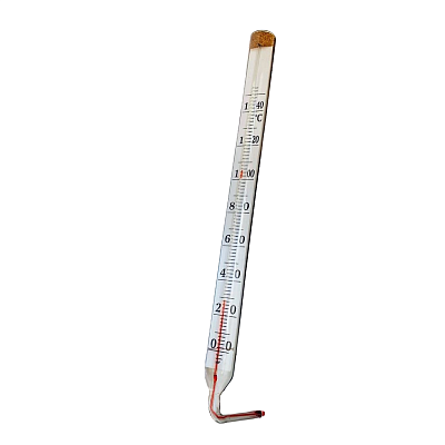 Термометр спиртовой 150*С 100 мм угловой, товар из каталога Манометры и термометры - компания Вест