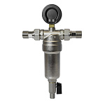 Фильтр самоочищающий с манометром 1/2"нар/нар 10 bar VRT, товар из каталога Фильтры самоочищающиеся - компания Вест картинка 3