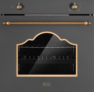 Электрический духовой шкаф RICCI REO-605BL, товар из каталога Электрические духовые шкафы - компания Вест