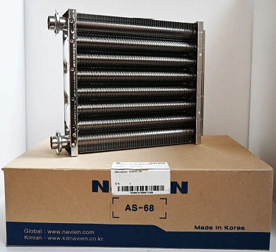 Теплоообменник первичный Navien Deluxe Е 30021953А, товар из каталога Запчасти для газовых котлов - компания Вест картинка 4