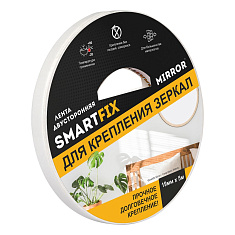 Лента двусторонняя вспененная для крепления зеркал SmartFix MIRROR 19мм*5м - компания Вест