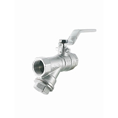 Кран шаровый Ду-20 с фильтром STI - компания Вест