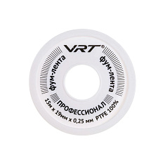 Лента фум VRT(19мм*0,25мм*15м)для воды - компания Вест