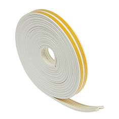 Уплотнитель самоклеящийся белый E75м*2 - компания Вест