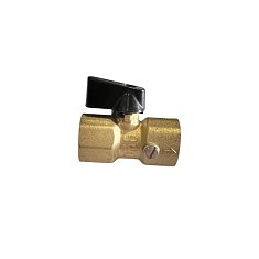 Кран п/маном 1/2 бабочка LD - компания Вест
