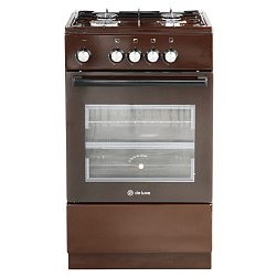 Плита газовая Deluxe 5040.48г(щ)-014  коричневый