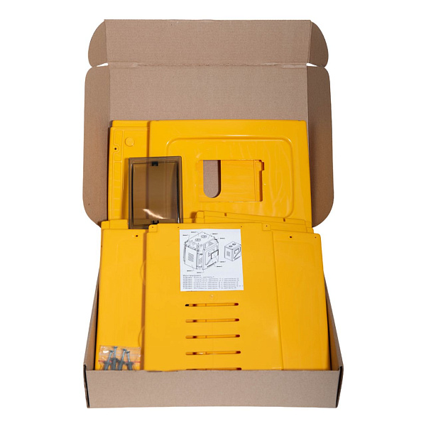 Шкаф для счетчика газа ШСР1-1.2 пластиковый G4 110мм разборный, товар из каталога Шкафы для счетчиков газа - компания Вест картинка 4