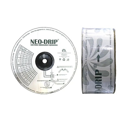 Лента капельная D16 20см 1.6л/час 2050м Neo-Drip, товар из каталога Капельный полив - компания Вест картинка 2